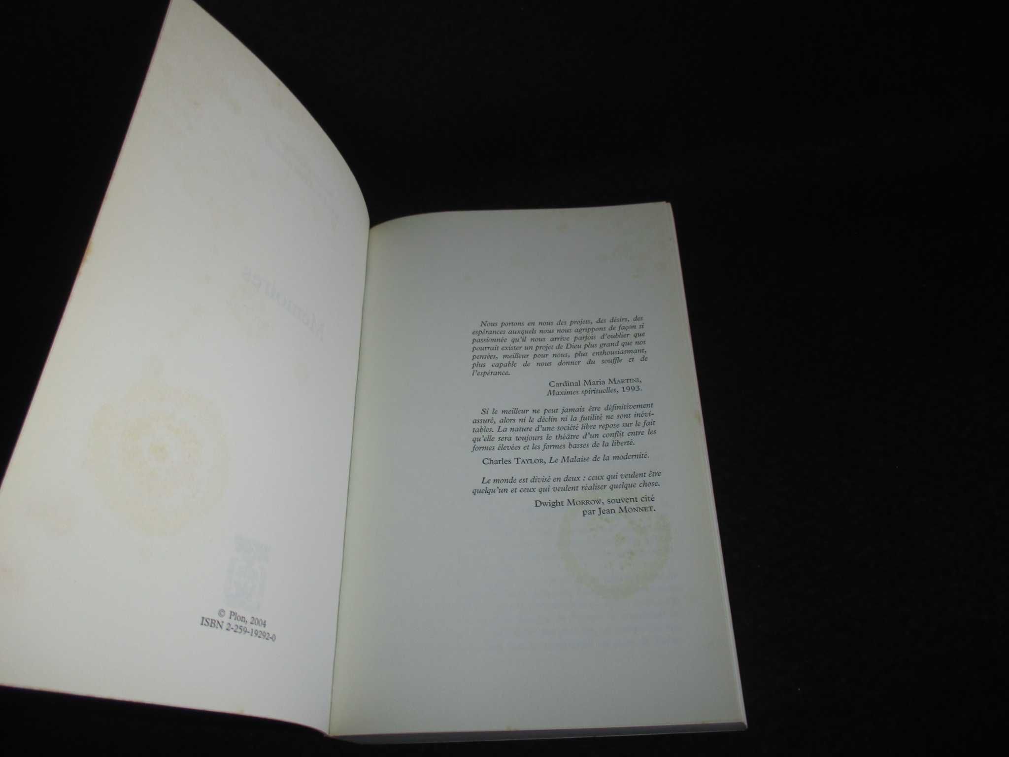 Livro Mémoires Jacques Delors