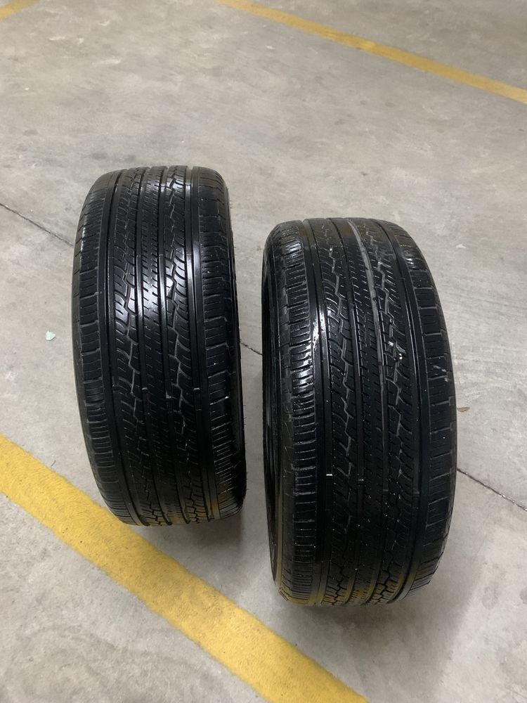 2 Pneus usados 255/55/19