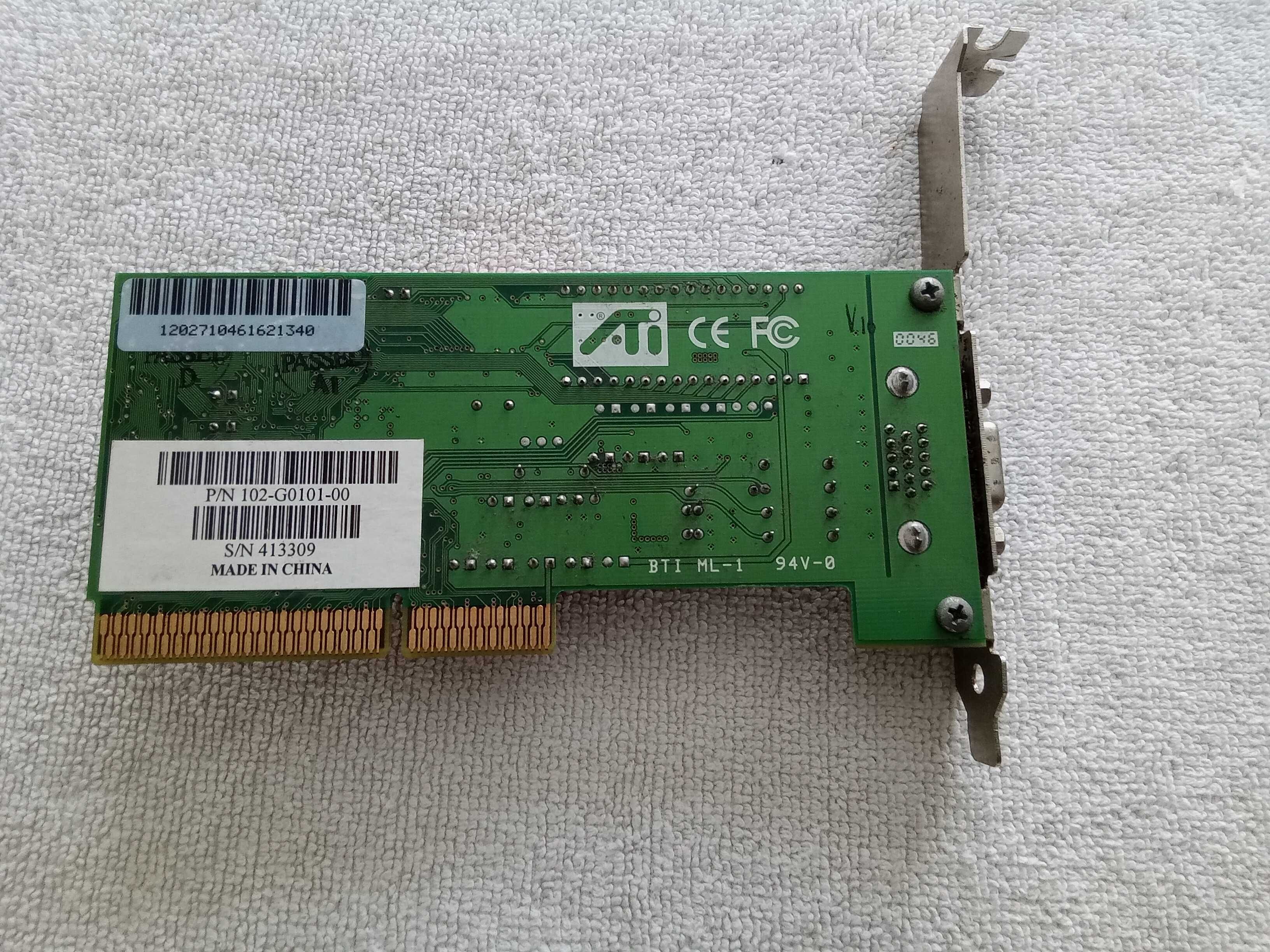 [PC Vintage] Placa de video AGP - ATI Rage XL 8MB