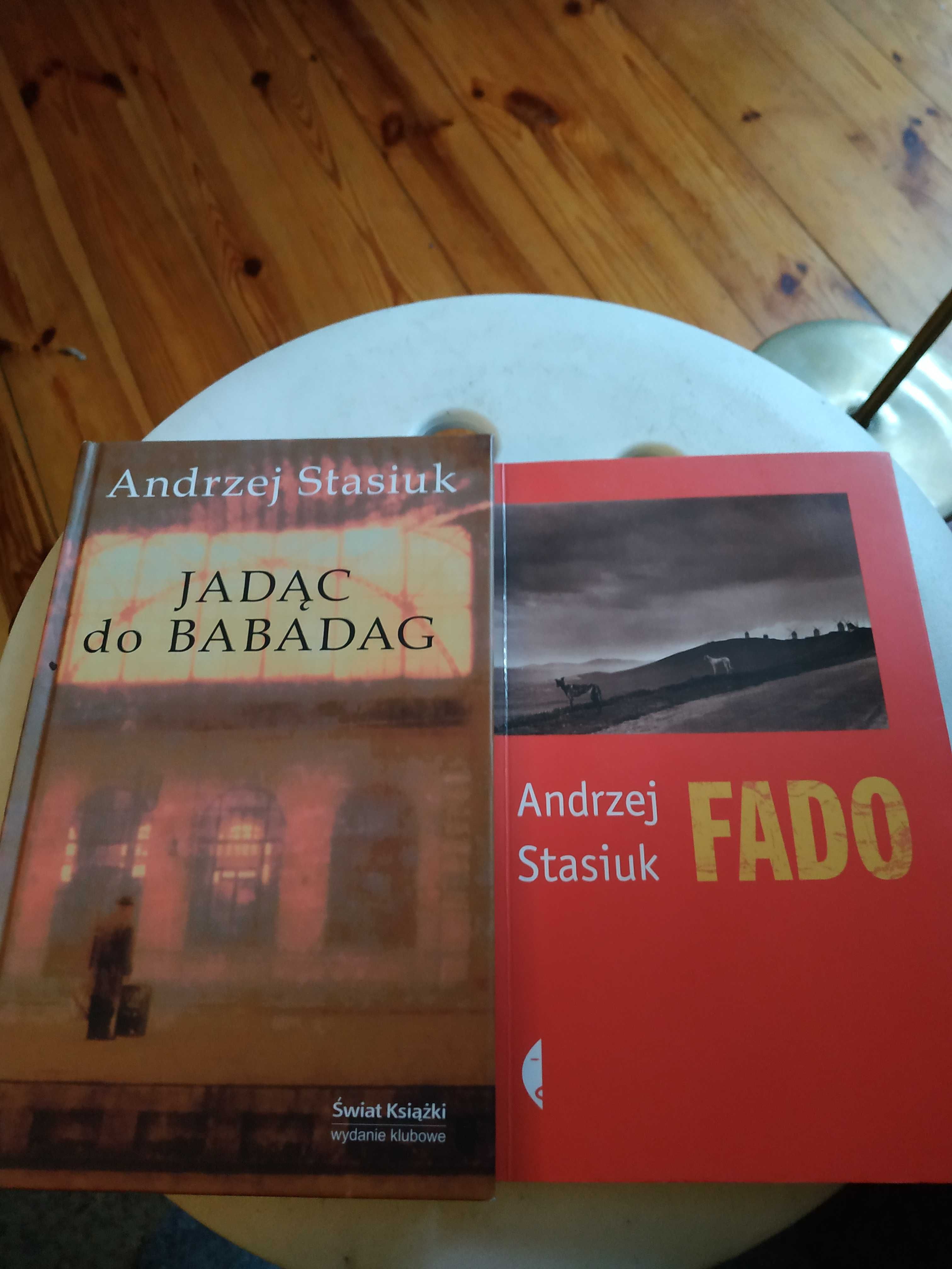 2 x Andrzej Stasiuk Jadąc do Babadag Fado za 2 idealny stan