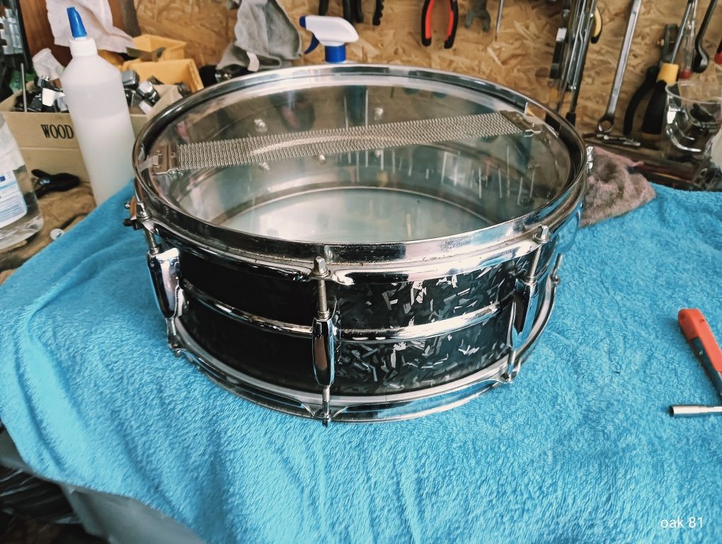 Tarola Pearl mirror chrome