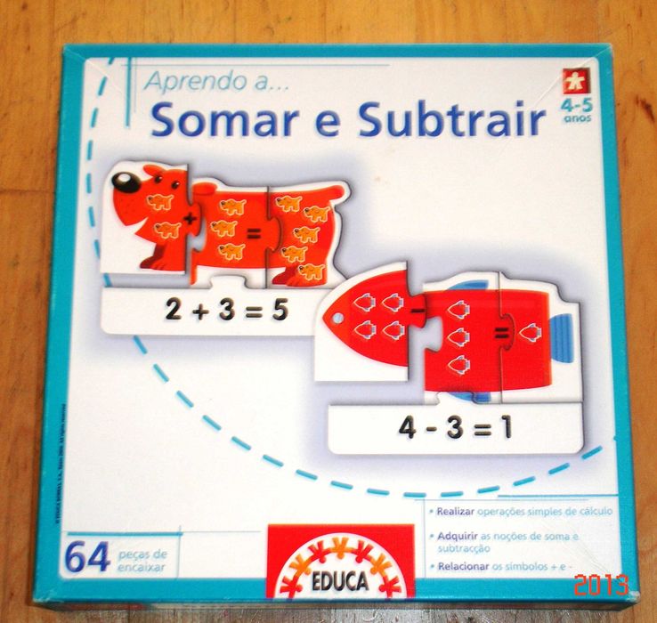 Puzzle Somar e Subtrair