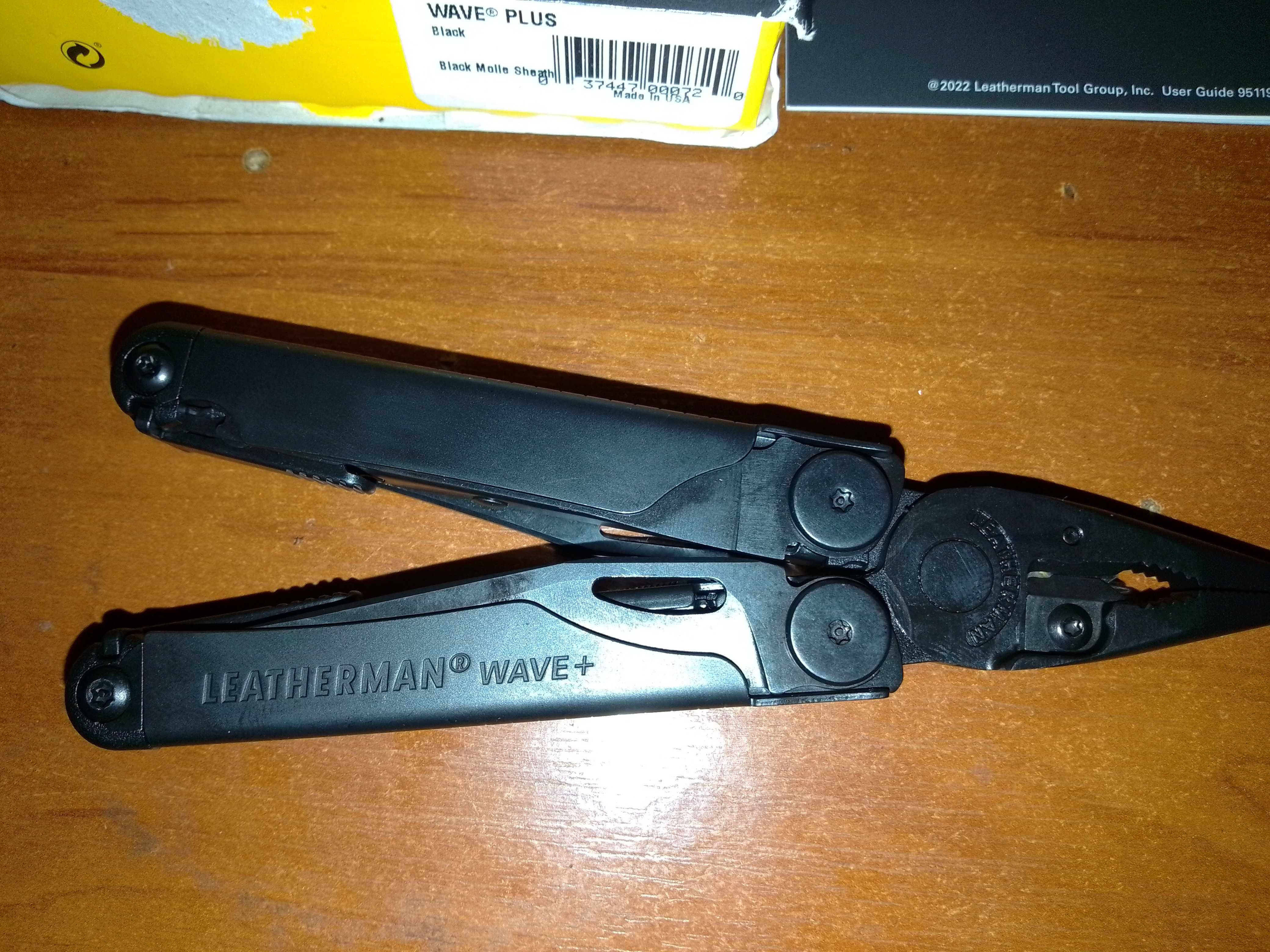 Мультитул Leatherman Wave Plus Black, синтетичний чохол