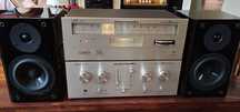 Marantz zestaw Vintage Tuner ST300 + wzmacniacz 1050 + kolumny Yamaha