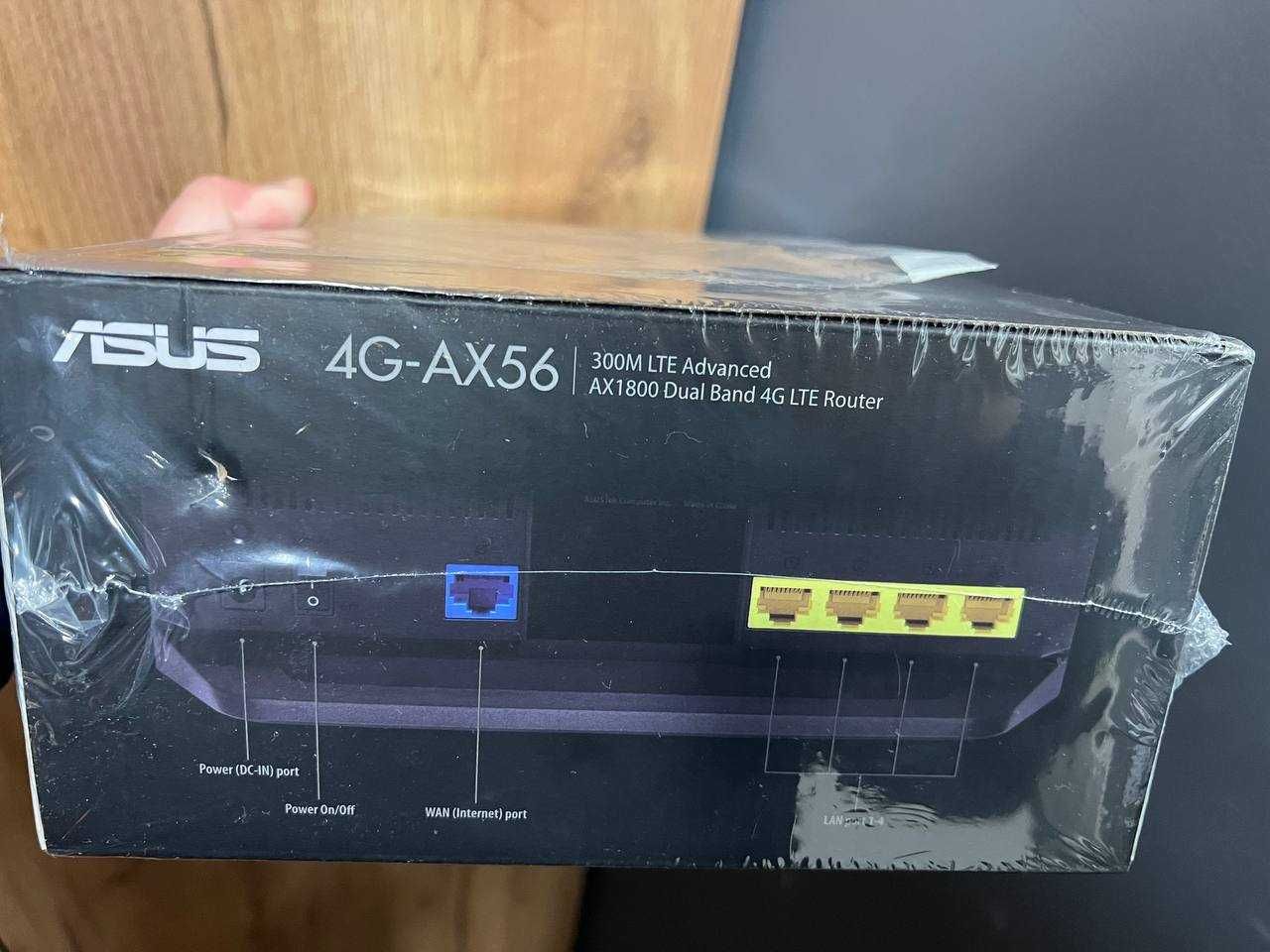 Router ASUS 4G-AX56 2.4 / 5 GHz (DualBand), Gniazdo SIM
