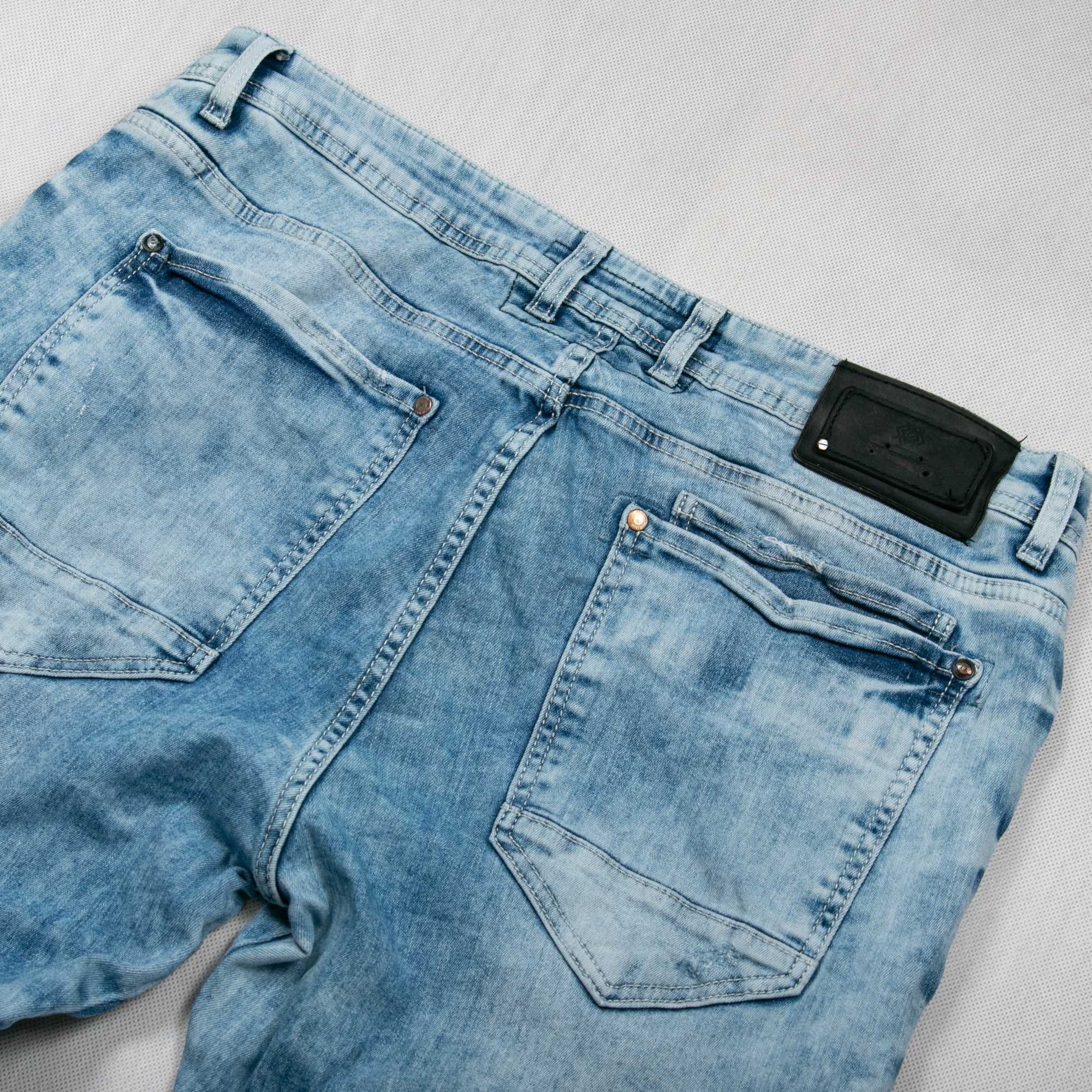 Cipo&Baxx Stacked pants spodnie jeansowe 38us/XL slim fit