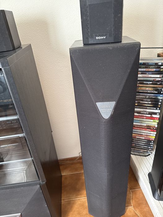 Aparelhagem sony completa- sistema HI-FI 5.1