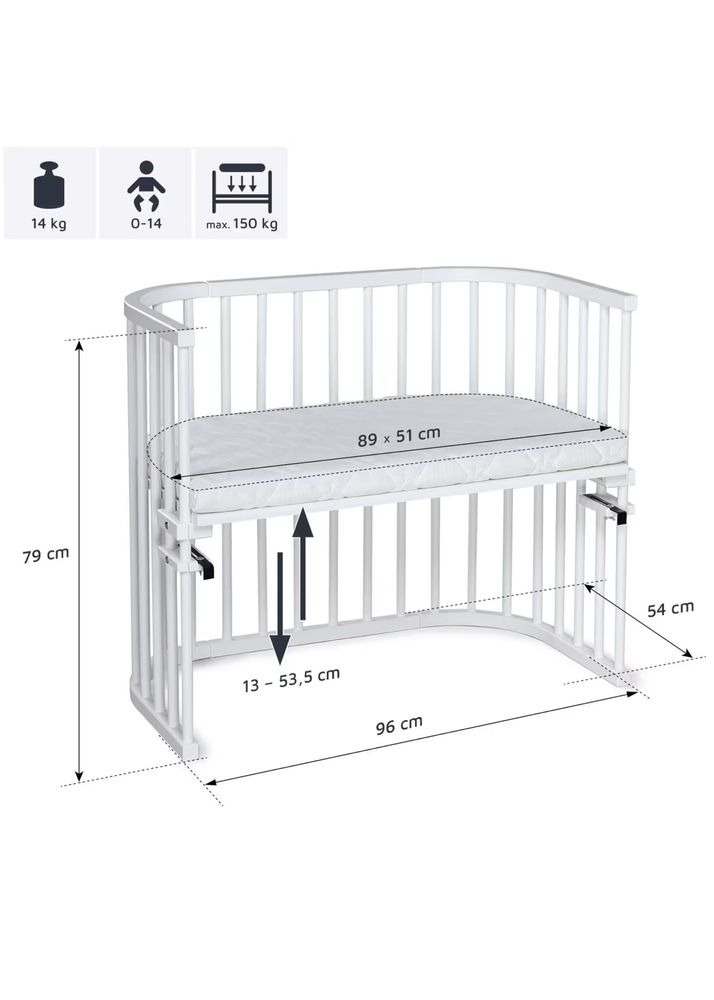 Berço Babybay  + colchao