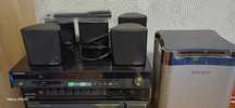 Zestaw kina domowego 5.1  i 5 kolumn firmy magnat+sub sony i pilot zam
