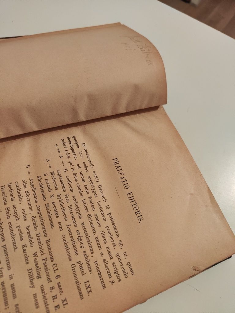 Herodoti historiae czyli Dzieje Herodota w dialekcie jońskim Herodot "