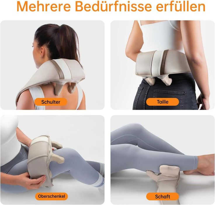 Mebak N1 Masażer na szyję i ramiona Shiatsu, z funkcją podgrzewania