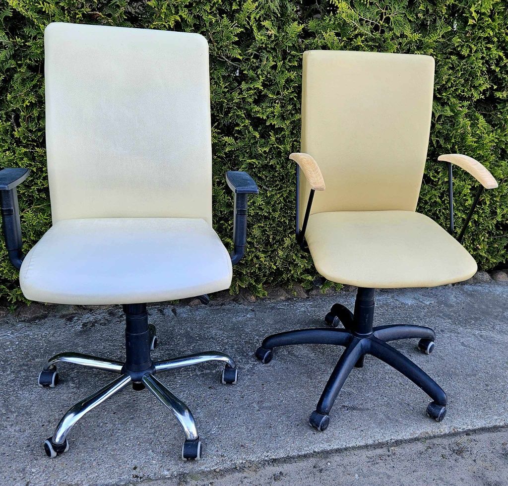 Sprzedam krzesła obracane podnoszone  biurowe