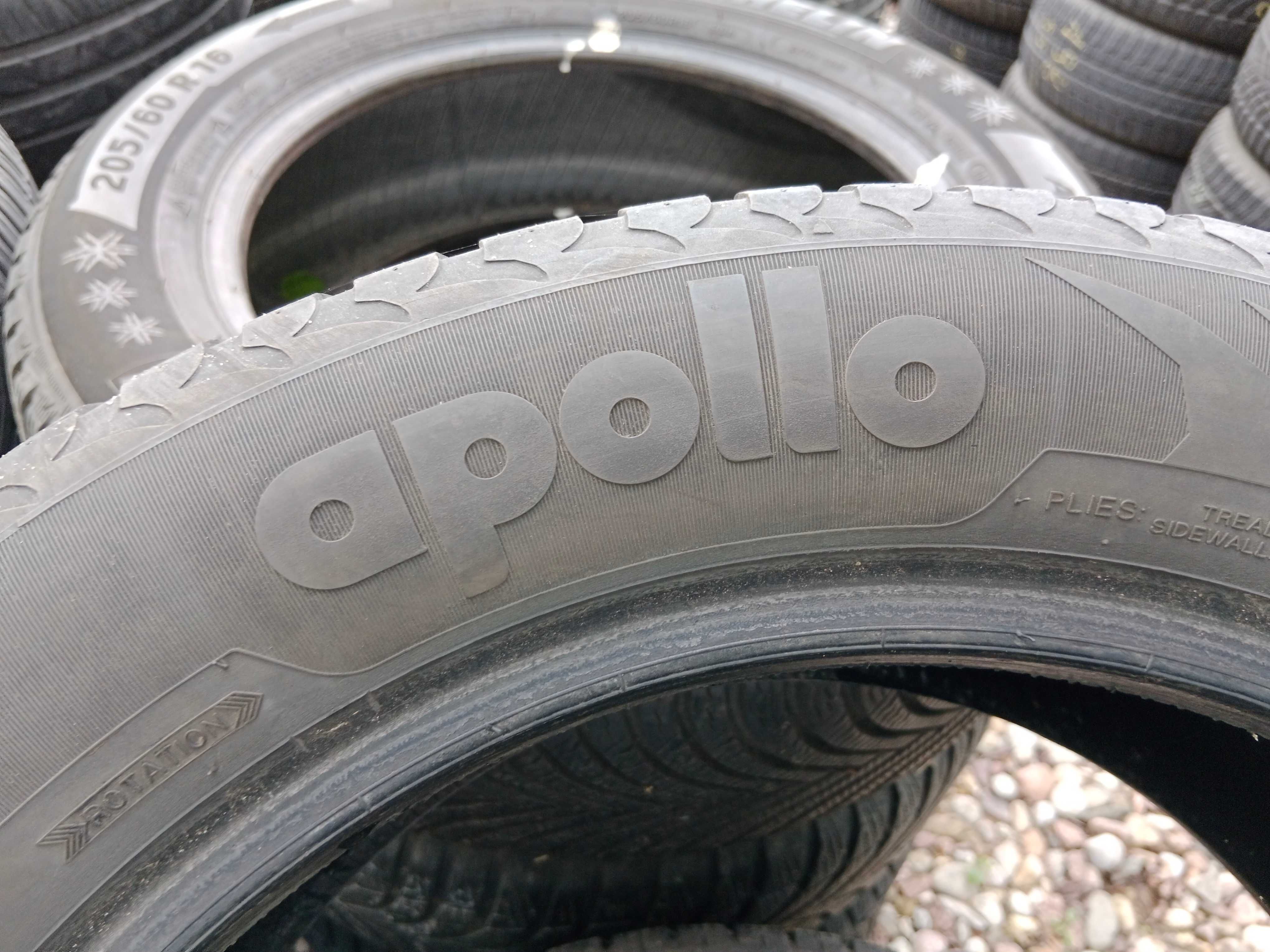 Opona używana 205/55R16 Apollo AlnacG Winter 1szt.