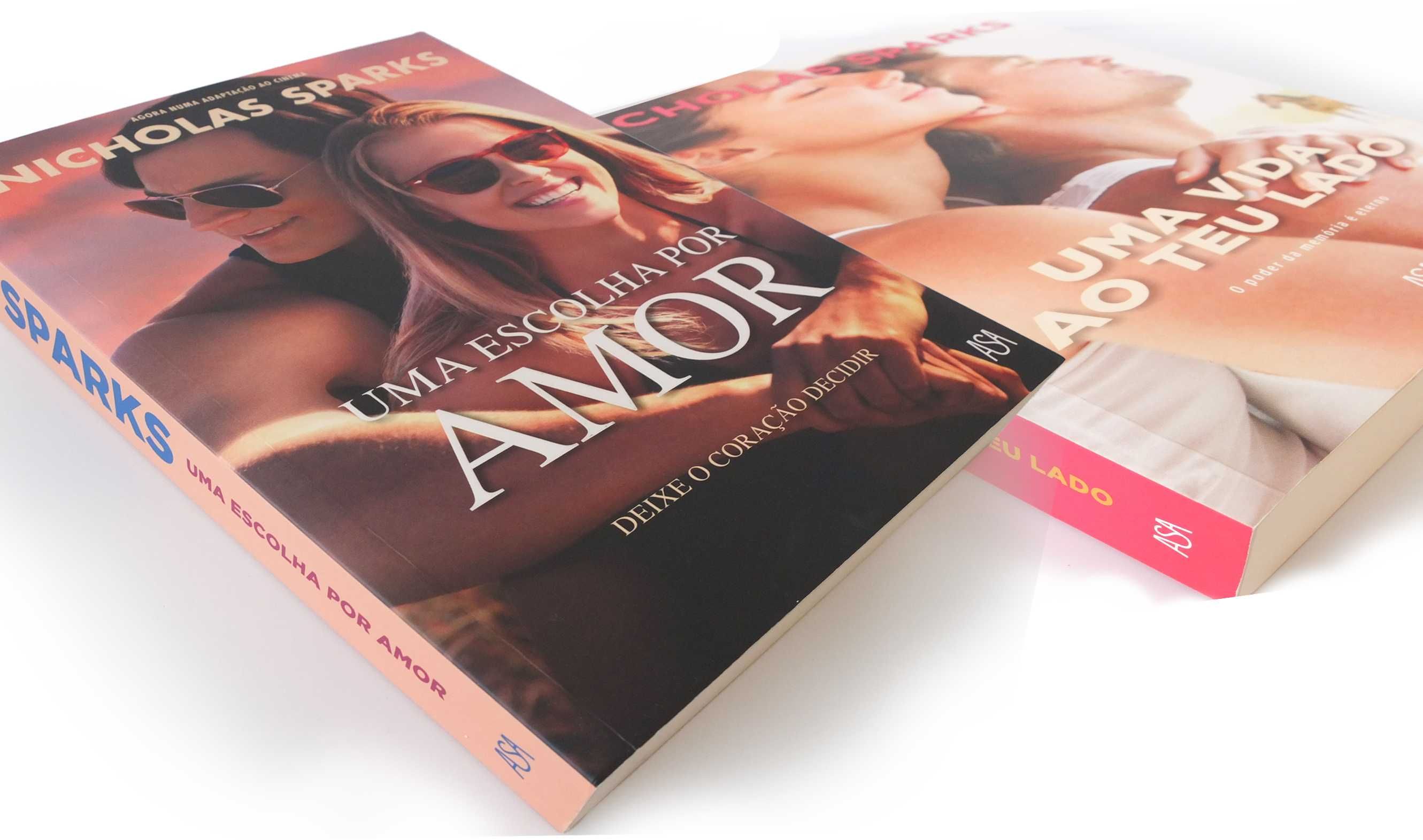 PACK Promocional - 2 Livros NICHOLAS SPARKS - como novos