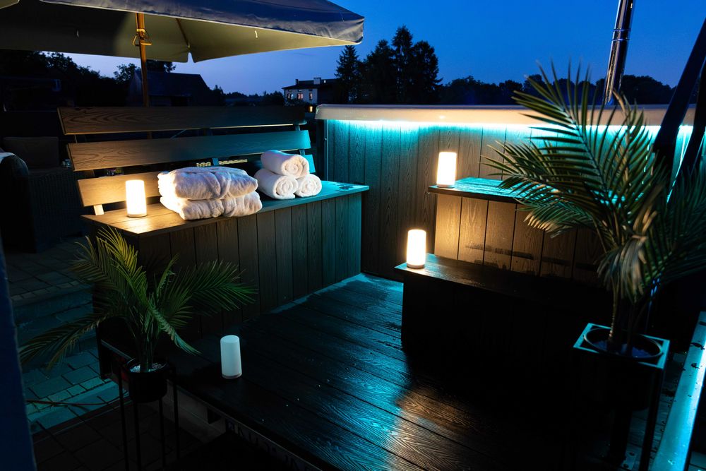 Wynajem luksusowego mobilnego jacuzzi, wanny SPA, bali, ceny od