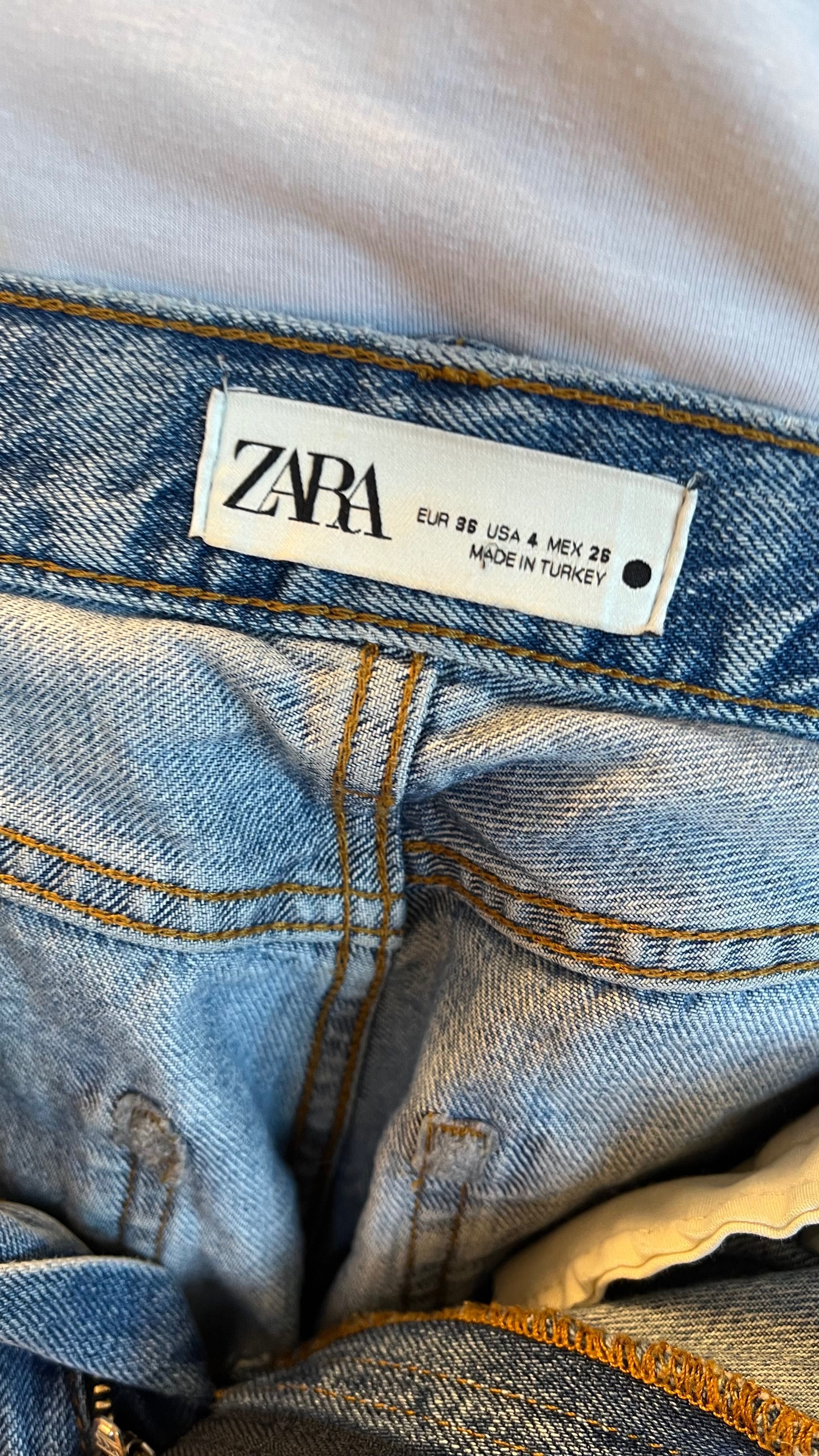 jeansy damskie ZARA