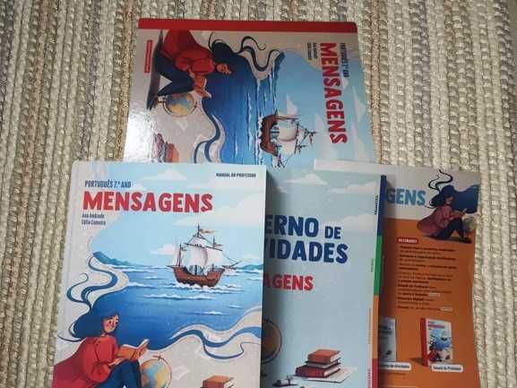 Recursos do Dossier do professor referentes ao Manual Mensagens 7