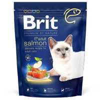 Сухий корм Brit Premium для стерилізованих котів з лососем 1,5 кг