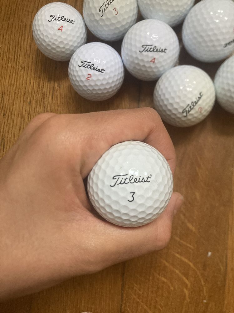Lote 10 bolas titleist