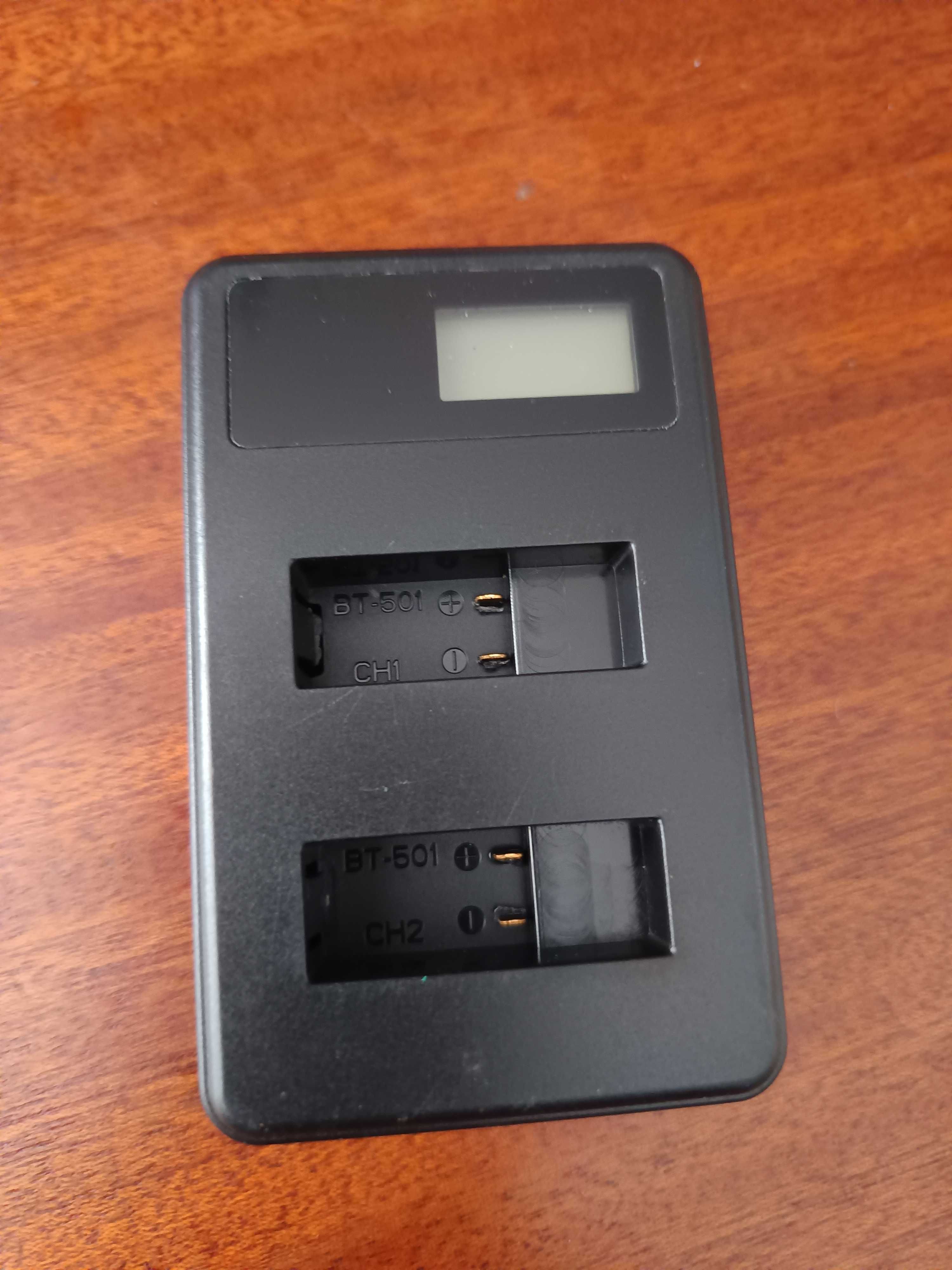 Carregador duplo AHDBT-501 GoPro Hero 5, 6, 7