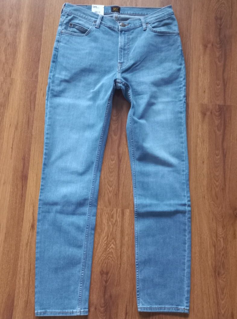 Nowe, męskie jeansy Lee. Rider, rozmiar  34 / 34