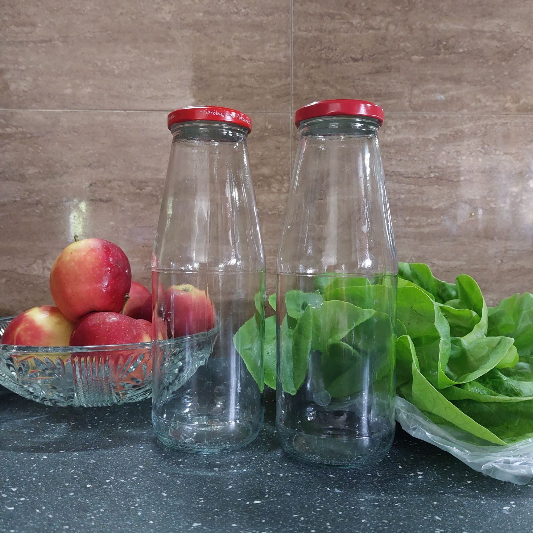 Butelki szklane do soków słoików 720ml-500 szt można kupić ile potrzeb