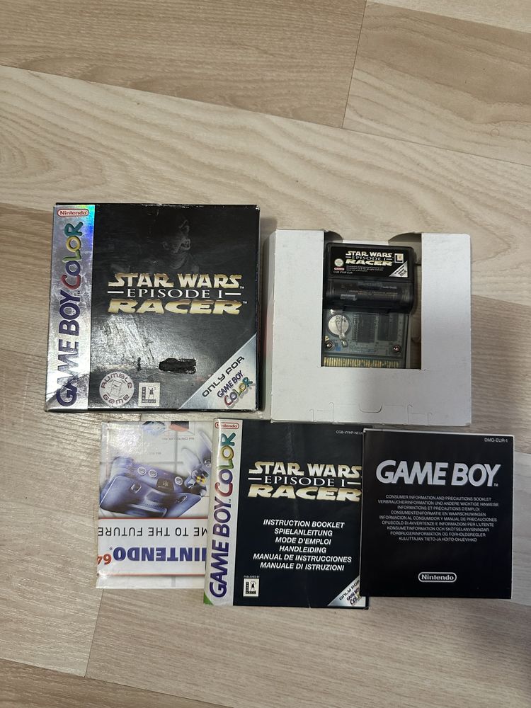 Nintendo Game Boy Color Star Wars Episode I Racer !