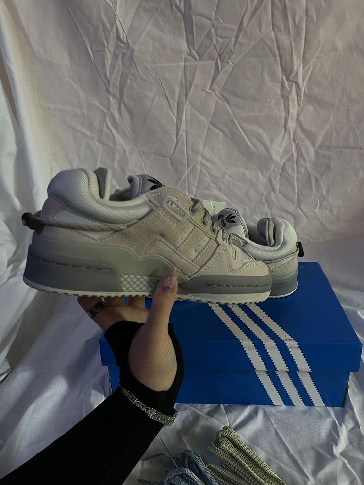 Adidas Forum x Bad Bunny Grey