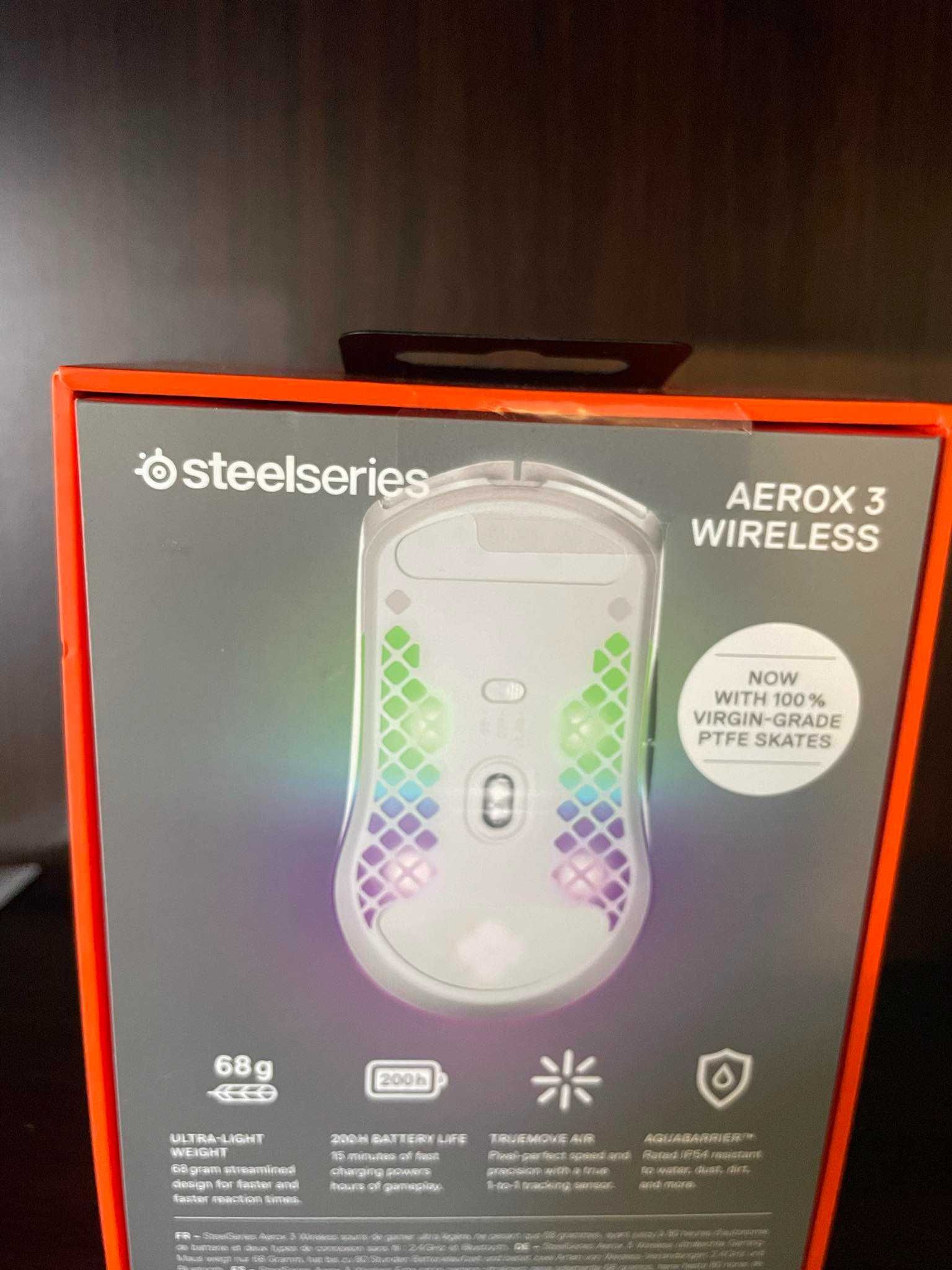 [NOWA] SteelSeries Aerox 3 Wireless Snow