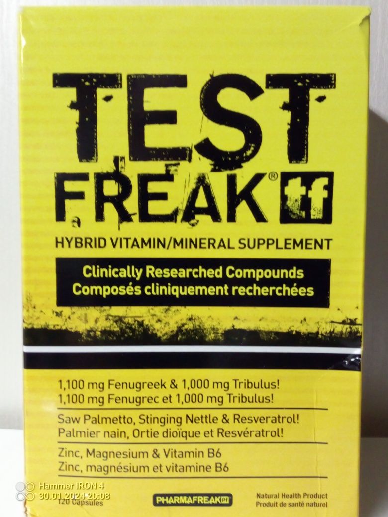 Pharma Freak Test Freak 120 kaps