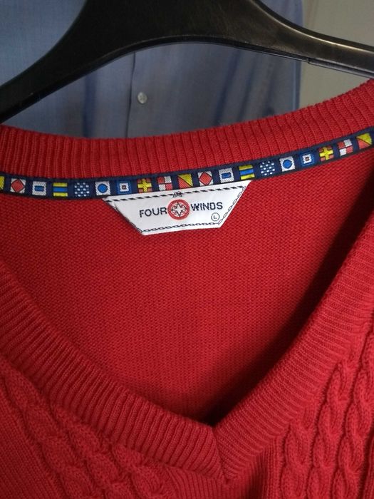 Casaco Four Winds | Veste: L | Cor: Vermelho