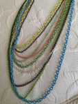 Conjunto colar+pulseira novo