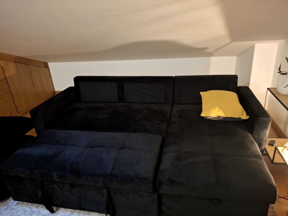 NOVO!! Sofa-Cama com caixa de armazenamento