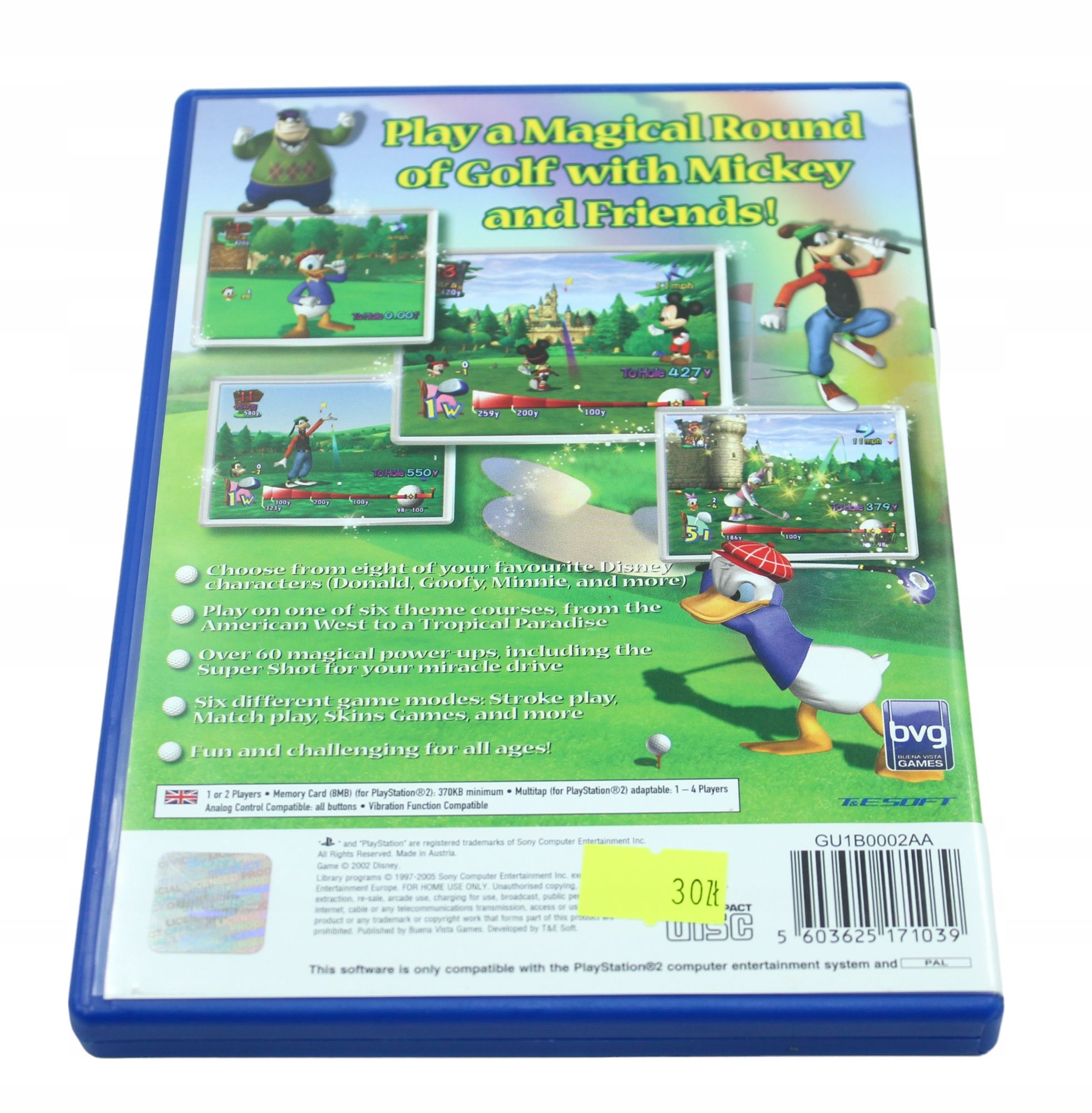 Disney Golf PS2 PlayStation 2