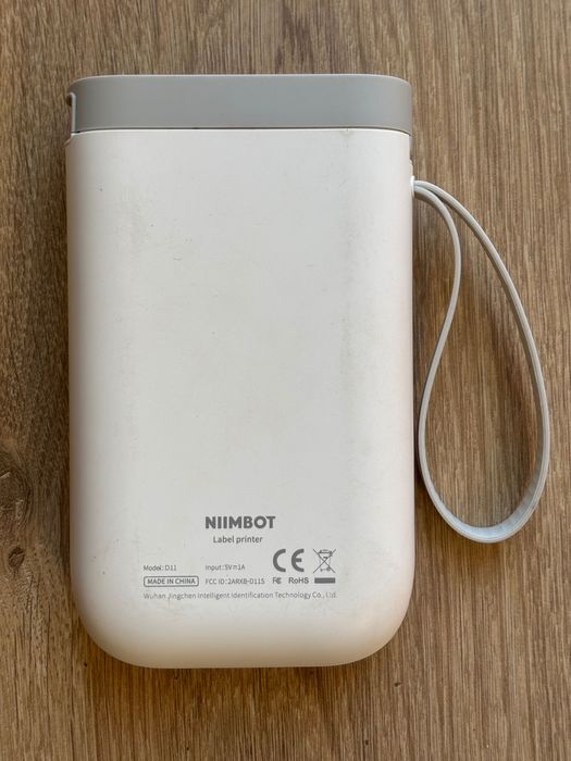 Bezprzewodowa drukarka termiczna Niimbot D11, naklejki, etykiety