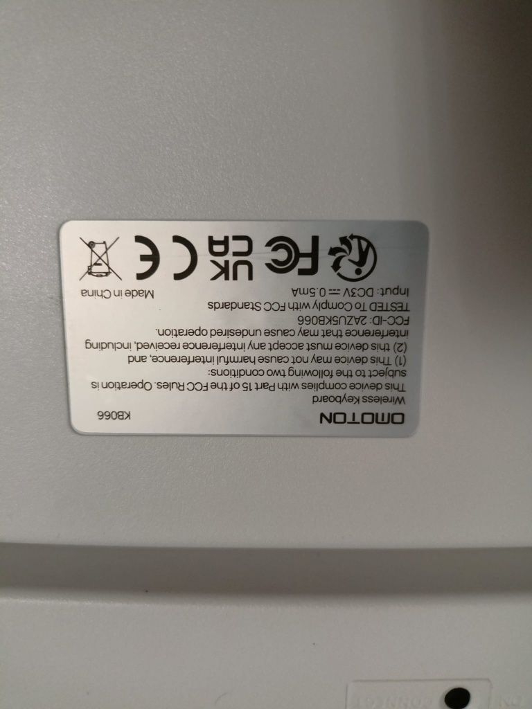 Klawiatura membranowa.