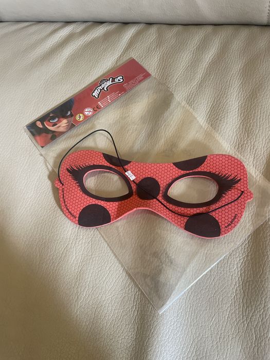 Maska Miraculous Miraculum Biedronka i czarny kot