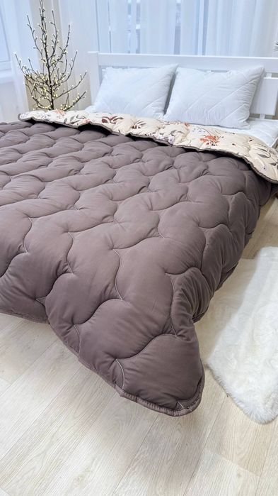 Двохстороння тепла зимова ковдра