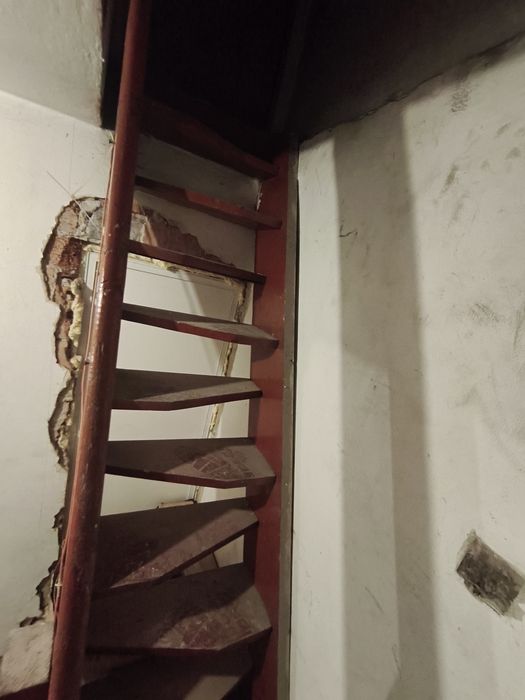 Schody zabiegowe kacze - używane.