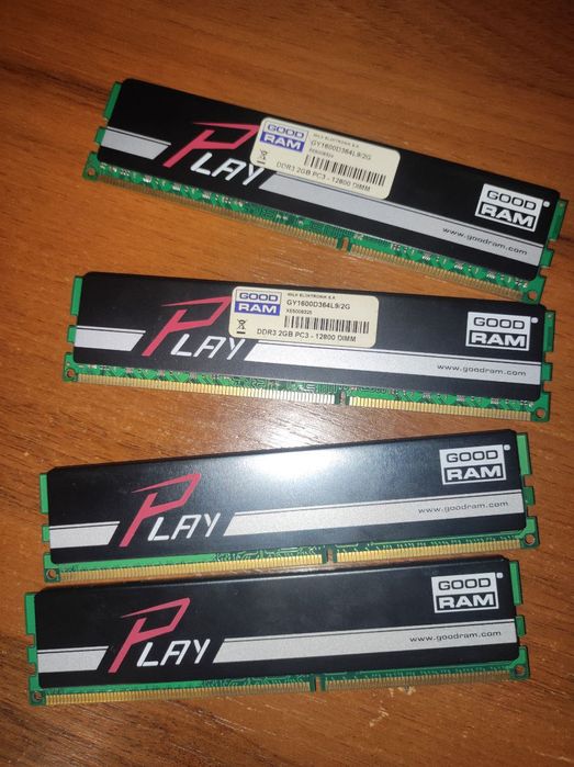 Оперативна пам’ять (4шт) 8gb ddr3