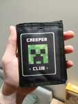 Portfel Minecraft Creeper Club