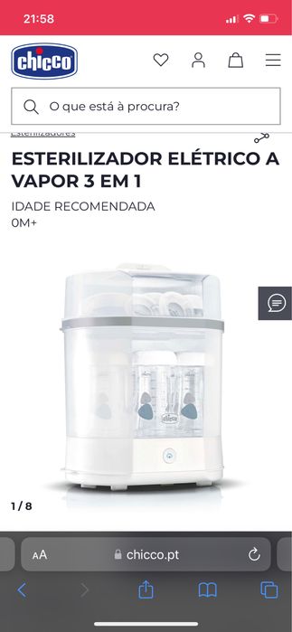 Esterilizador chicco