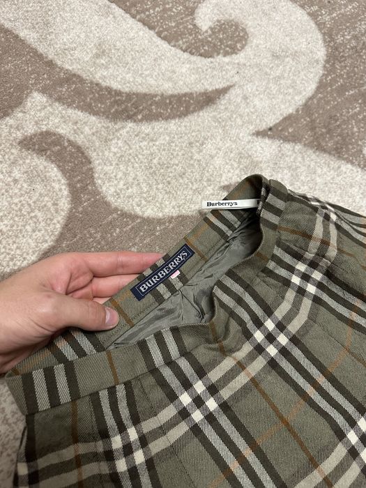 Burberrys вінтажна шерстяна спідниця