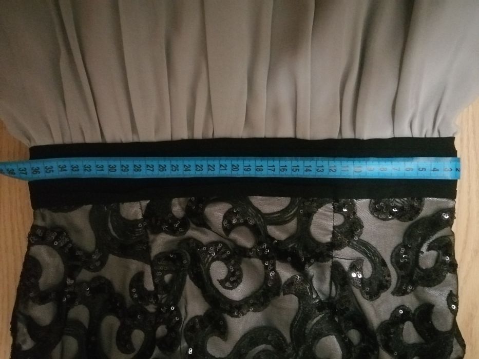 Платье вечернее выпускное нарядное в паетках ажурный рисунок