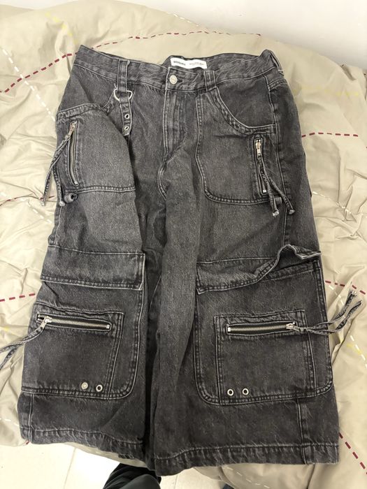 Bershka шорты high fashion balenciaga type