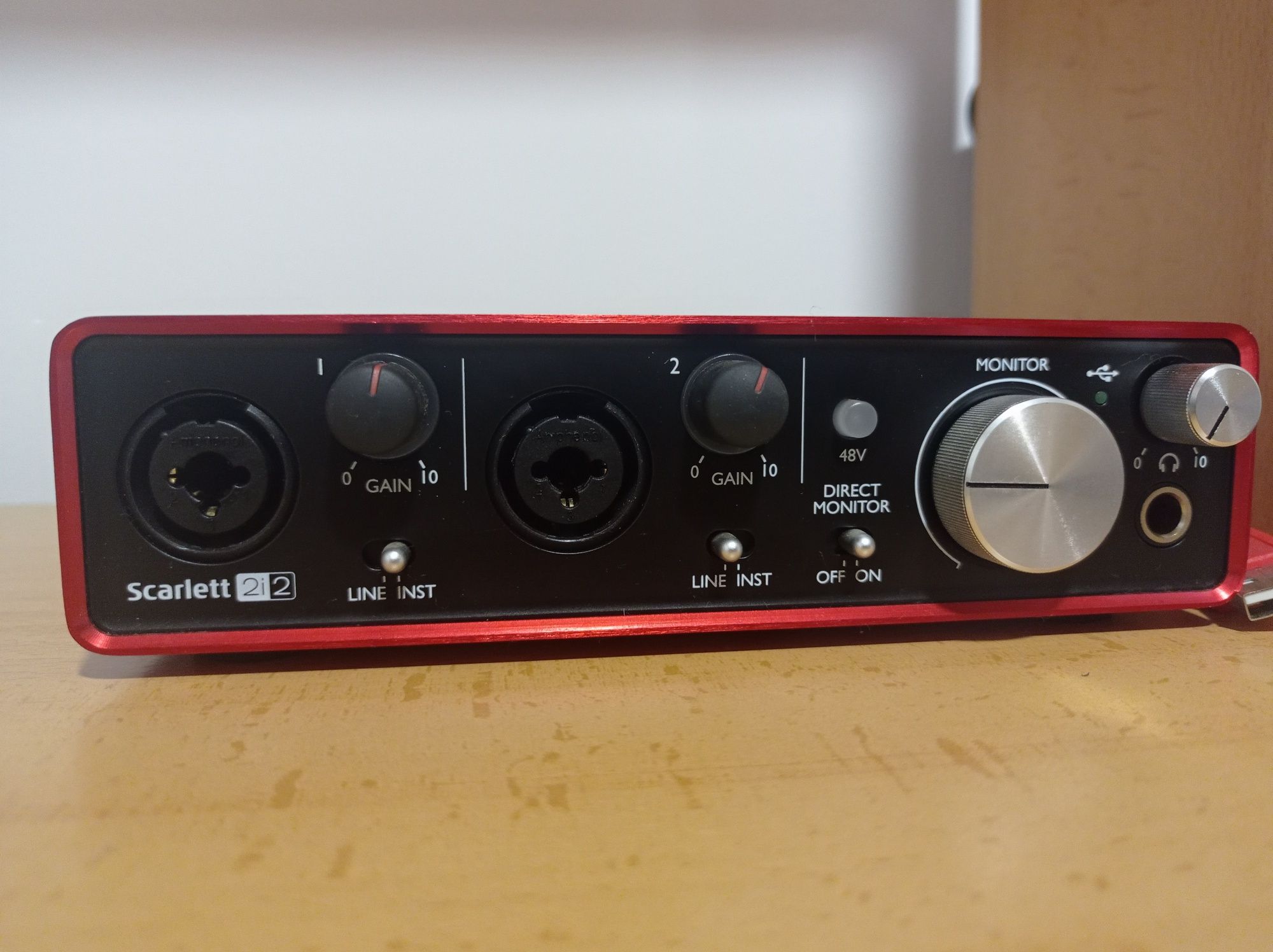 Interface focusrite Scarlett 2i2