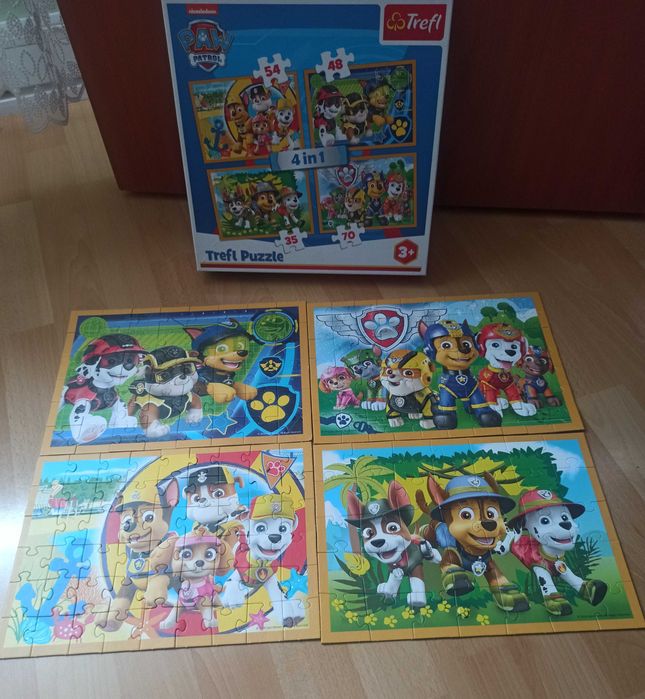 Puzzle Psi Patrol 4w1