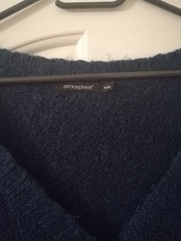 Sweter, tunika butelkowa zieleń M 38