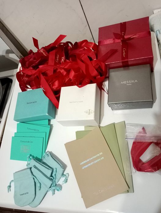 Пакет подарочный Cartier, ,лента