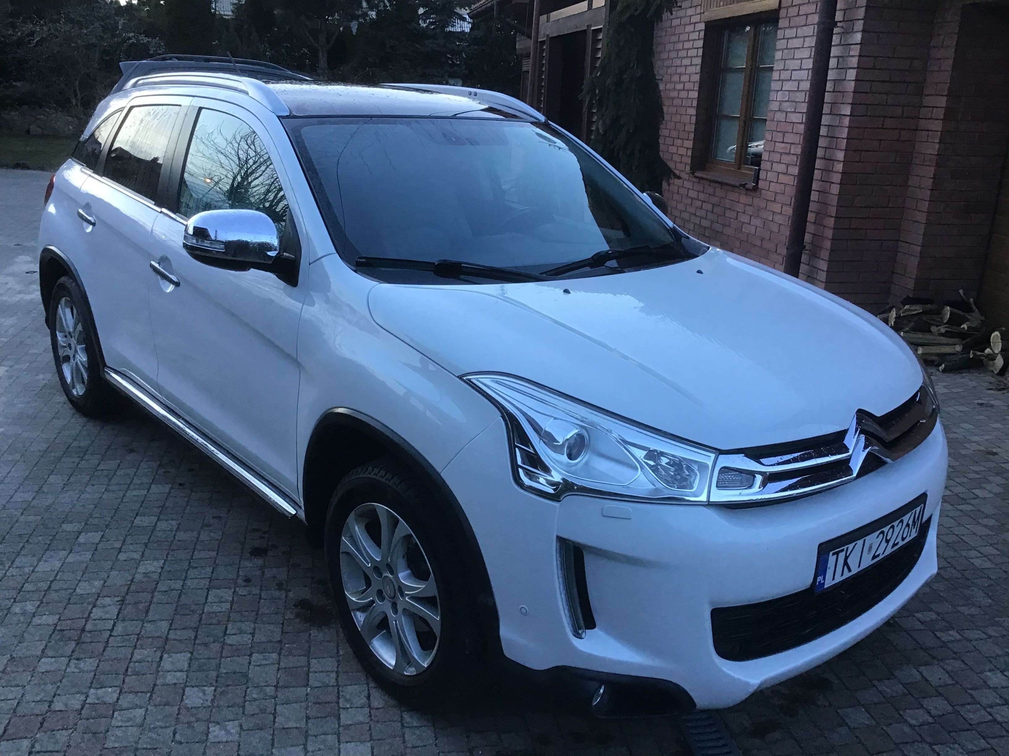 Citroen C4 Aircross zamiana na koparkę gąsienicową,ładowarkę kołową